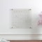 Martha Stewart Grayson Acrylic Dry Erase Wall Calendar w/Dry Erase Mrkr and Mntng Hrdwr, 14in. Sq, Clr w/Gld Prnt BR-AC-3636-GD-CLRGLD-MS - alternate 7